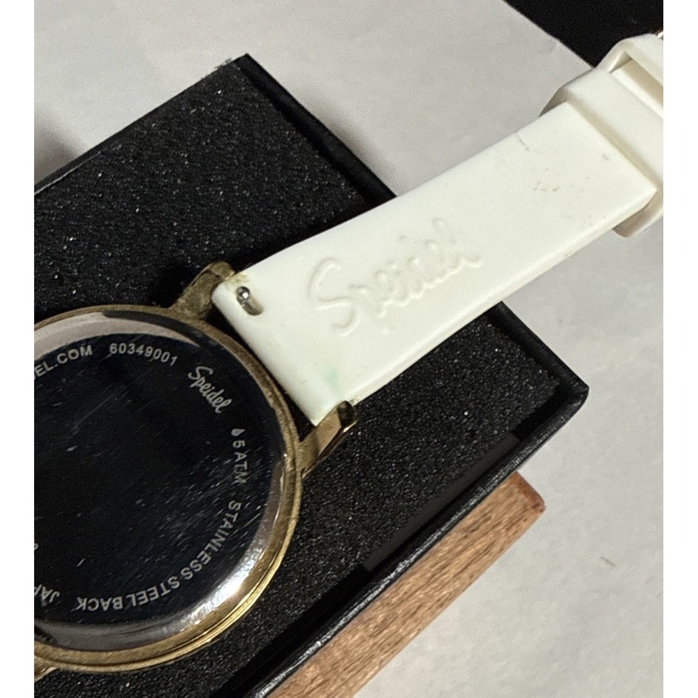 Speidel‎ OG Gold Blinged NURSE Scrub Watch Crystal Dial Medical Grade - Picture 6 of 7